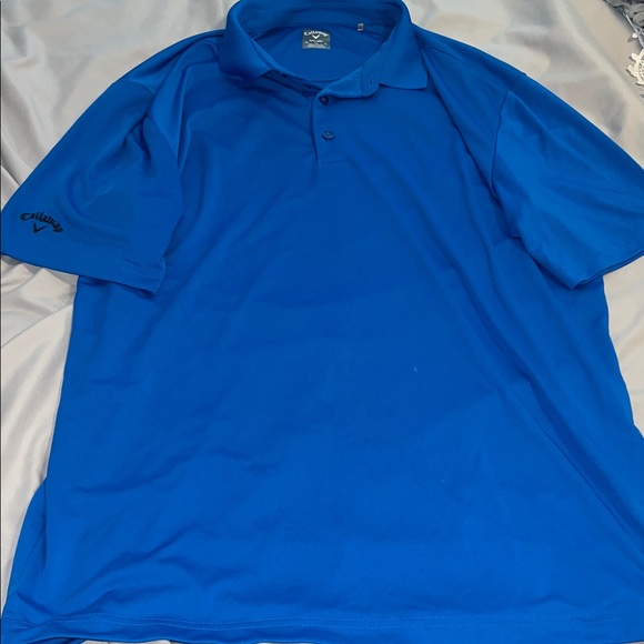 Callaway Men's Bold Blue Polo Shirt - Picture 1 of 5